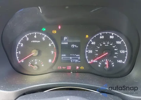 2021 Hyundai Accent Sel из США, поврежденный, VIN 3KPC24A69ME146153